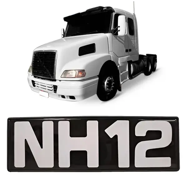 Emblema Frontal Grade Caminhão Volvo NH12