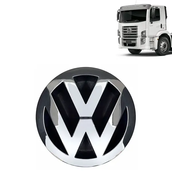 Emblema Frontal Grade Capo para Caminhão VW Constellation — 2R2853601A