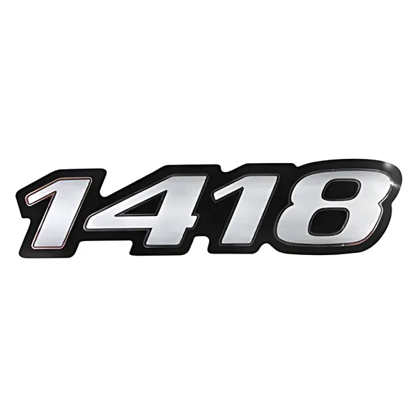 Emblema Lateral 1418 Linha MB Antiga — MB1418