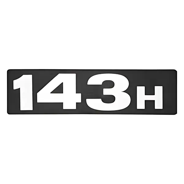 Emblema Lateral 143 H Cabina Chassi — 384107H
