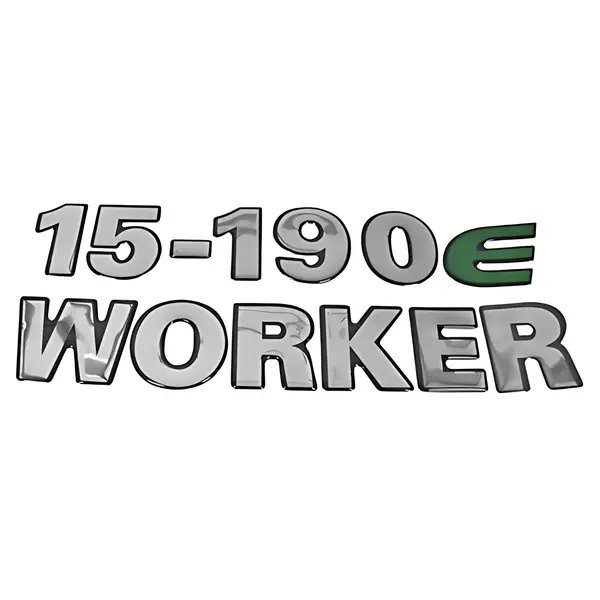 Emblema Lateral VW Worker 15190E 2005 a 2008 — 2S0854433J