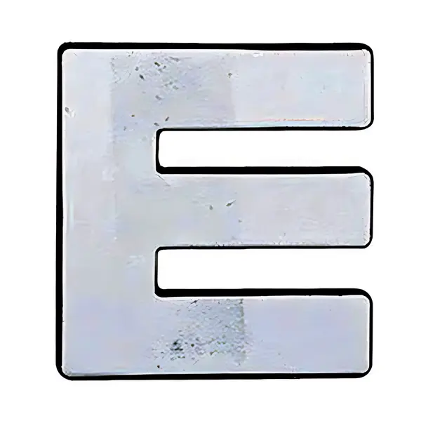 Emblema Letra e para Scania 112 — 306494