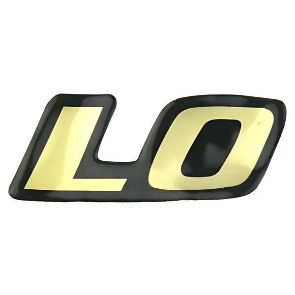 Emblema Letra Lo Resinado Cabina Chassi — MB674