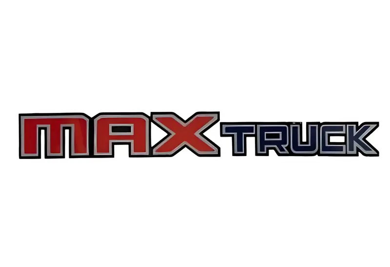 Emblema Maxtruck para Ford Cargo 2422 2421 — 4C4516B986AB