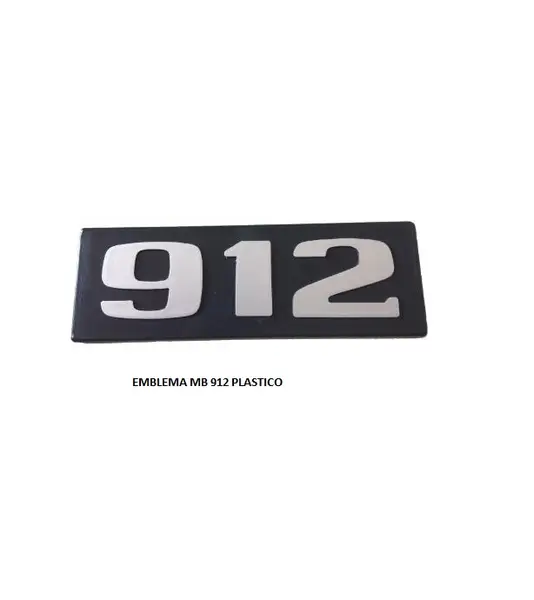 Emblema MB 912 Plastico