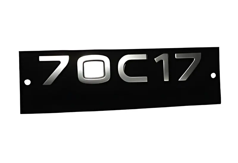 Emblema para Iveco Daily 70C17 Lateral — 5801442001