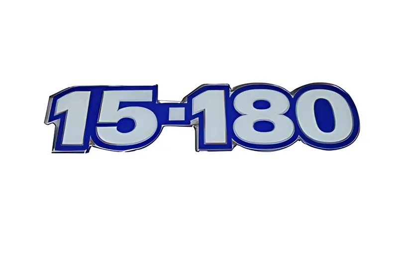 Emblema VW 15180 Lateral Serie Azul — 2VL853687A