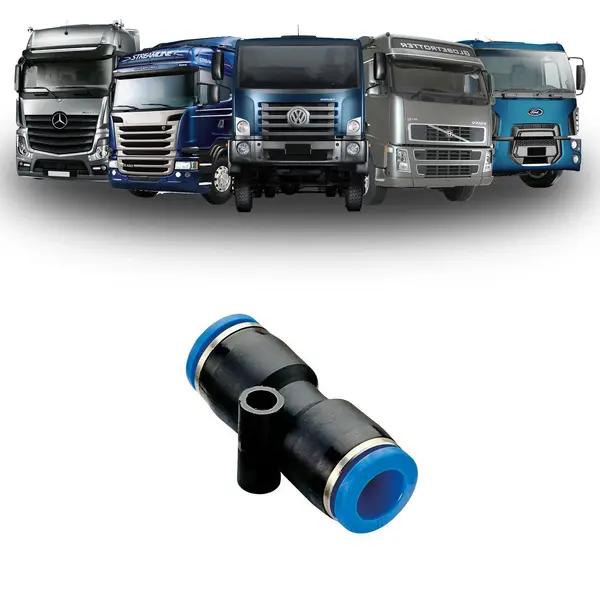 Emenda 8MM Engate Rapido Nylon Caminhão Universal