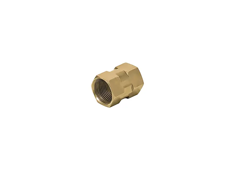 Emenda Reta Tubo Nylon Femea M22X1.5 — M22X1.5