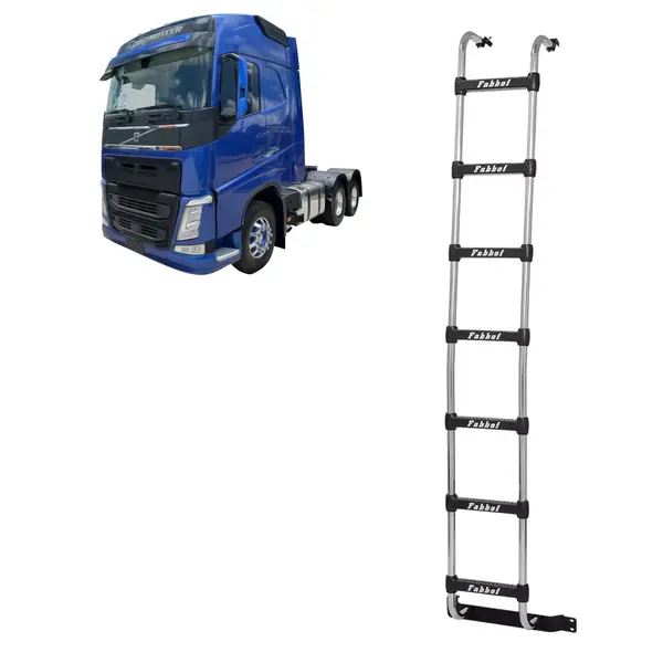 Escada Cabine Caminhão Volvo FH Xl 2015 a 2020 7 Degraus