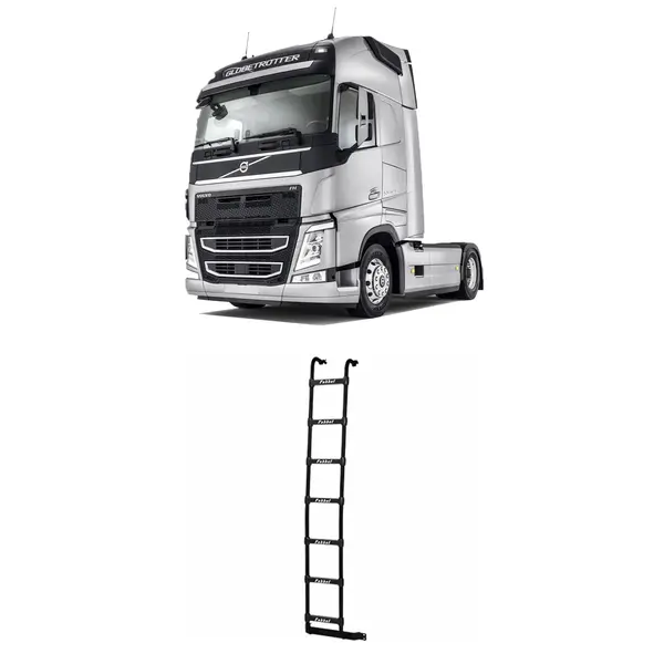 Escada Cabine Volvo FH Xl Teto Alto 2015... s/ Furar Preta