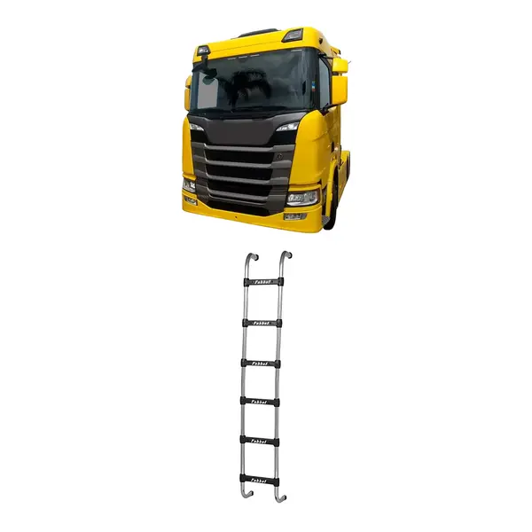 Escada Caminhão Sc Serie 6 NTG Cabine R Highline Cromada 6D