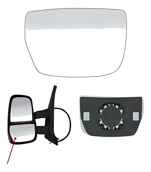 Espelho Menor Esq com Desembacador para Iveco — 3801928