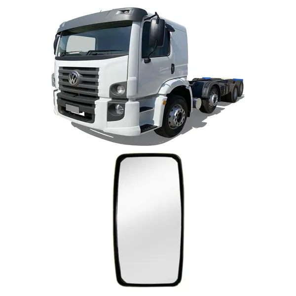 Espelho Retrovisor Avulso Convexo Caminhão VW Constellation a Partir 2006
