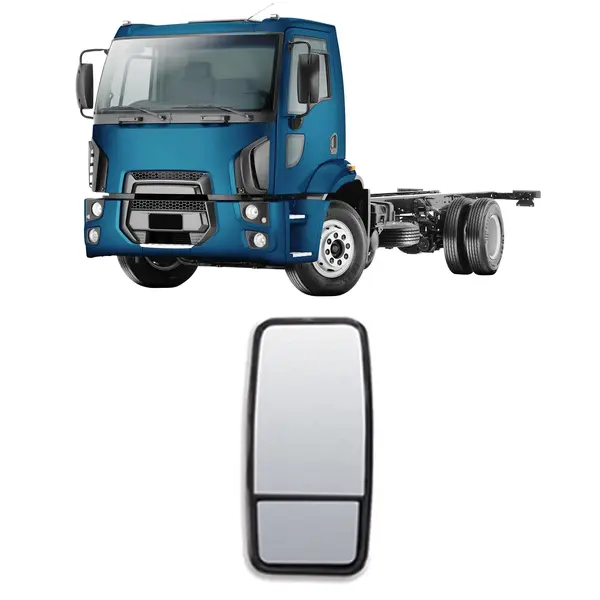 Espelho Retrovisor Bifocal Convexo Caminhão Ford 2011 a 2012