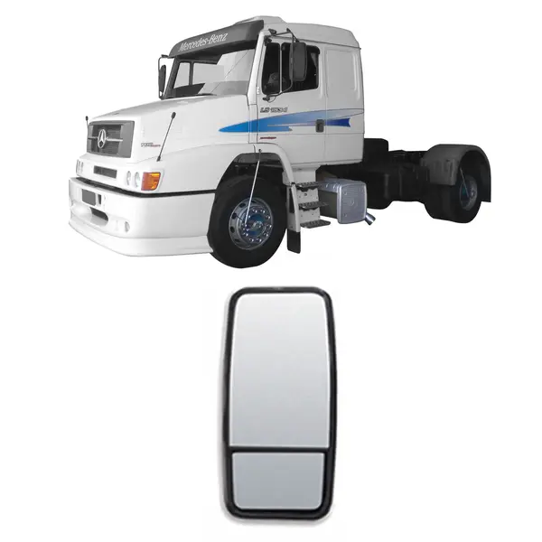 Espelho Retrovisor Bifocal Convexo Caminhão MB Atron 1634 1938