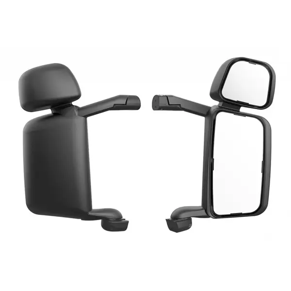 Espelho Retrovisor Completo Plano para Caminhão Scania S4 / S5 Lado Direito com Auxiliar
