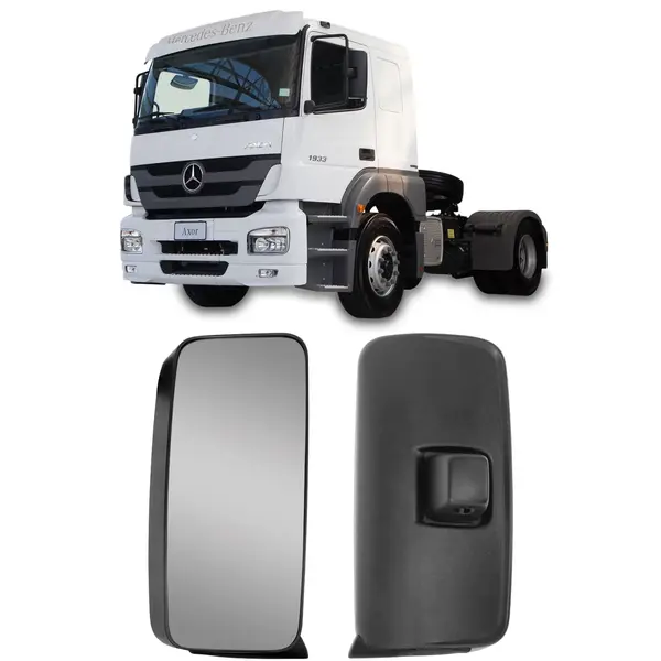 Espelho Retrovisor Convexo Caminhão MB Axor / Atego 2007 a 2013 L/d