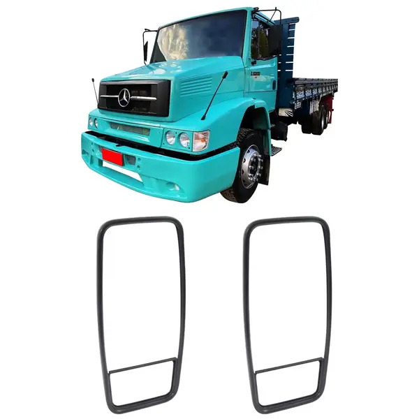Espelho Retrovisor Externo Bifocal Caminhão MB 1620 1622 1720 Par