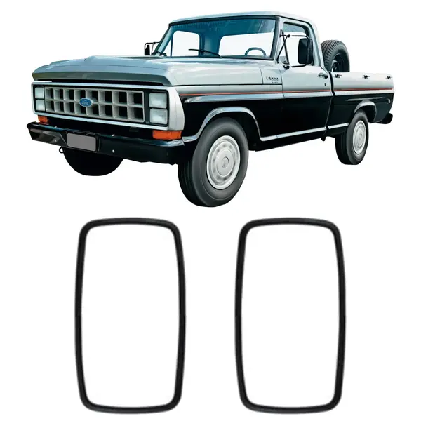 Espelho Retrovisor Externo Bilateral Caminhão Ford F1000 Par
