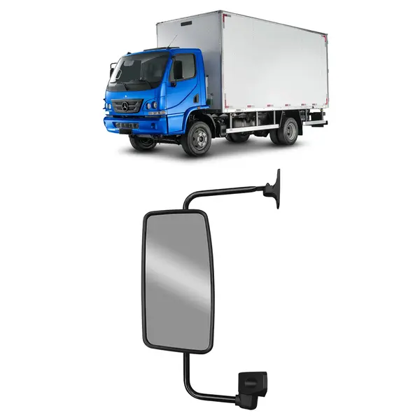 Espelho Retrovisor MB Accelo 2020 a 2022 C/desembaçador L/e