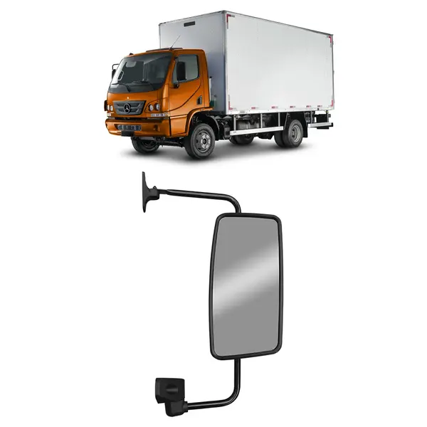 Espelho Retrovisor MB Accelo 2020 a 2022 Convexo L/d