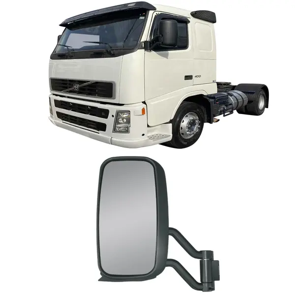 Espelho Retrovisor Plano Completo Caminhão Volvo FH/fm/nh ...2009 L/e