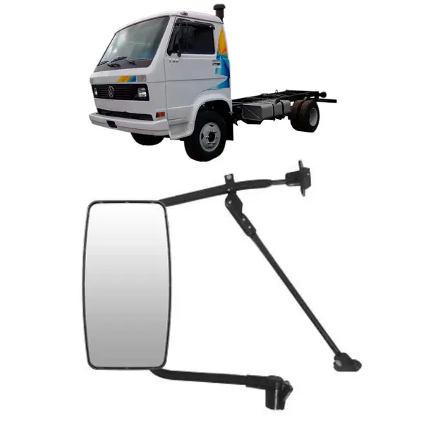 Espelho Retrovisor Plano para Caminhão VW 6.80 6.90 7.90 L/E - Alta Visibilidade e Durabilidade