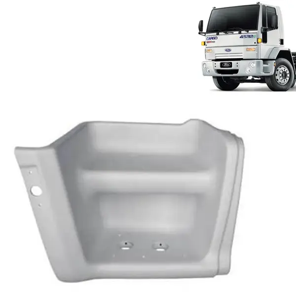 Estribo Cabine em Fibra para Caminhão Ford Cargo até 2011 Lado Direito