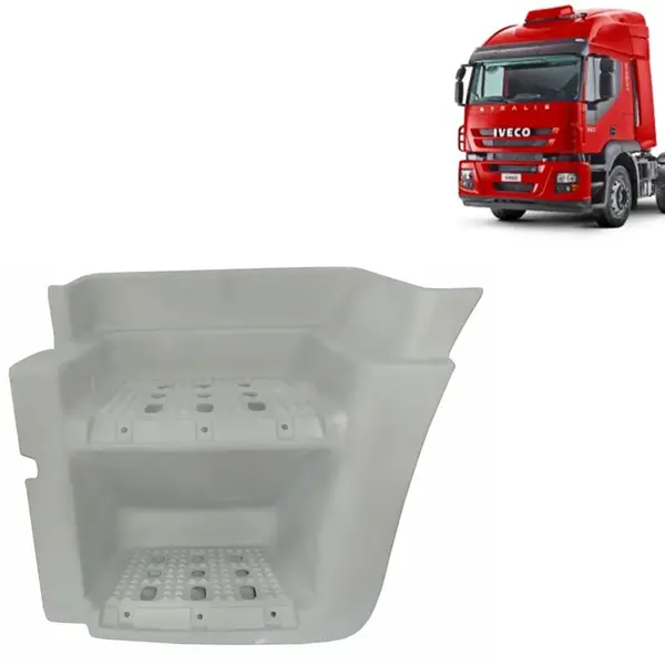 Estribo Cabine para Caminhão Iveco Stralis 2008 á 2014 Lado Esquerdo 500375430