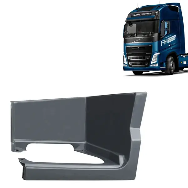 Estribo Inferior Cabine para Caminhão Volvo FH após 2015 Lado Esquerdo