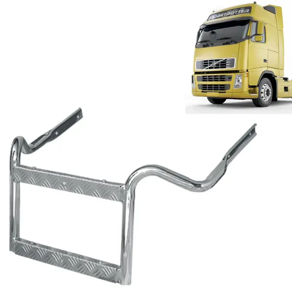 Estribo Plataforma Caixa Bateria para Caminhão Volvo FH / FM / NH Até 2014