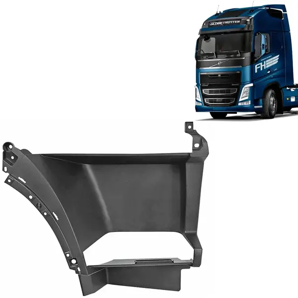 Estribo Superior Cabine para Caminhão Volvo FH após 2015 Lado Direito