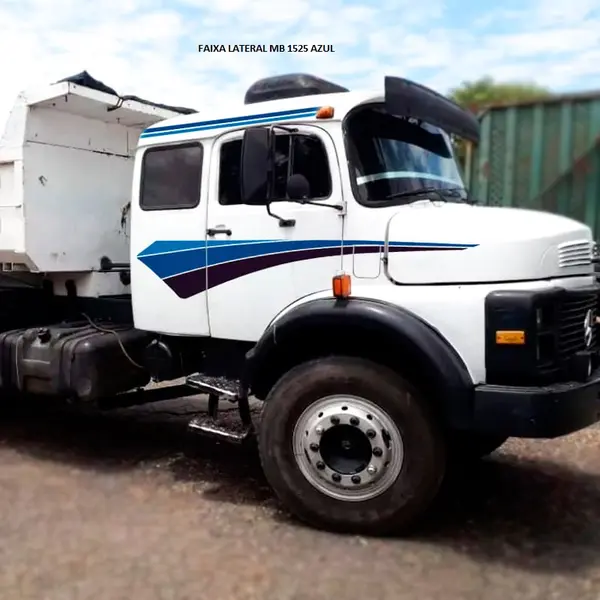 Faixa Latetal MB 1525 Azul