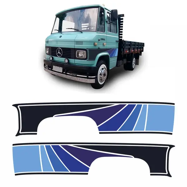 Faixa Porta Caminhão MB 608