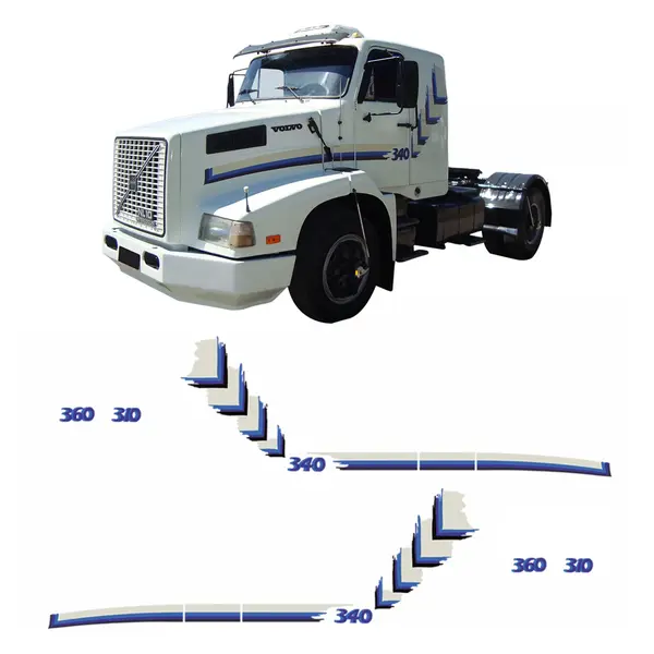 Faixa Porta Caminhão Volvo 340 1993