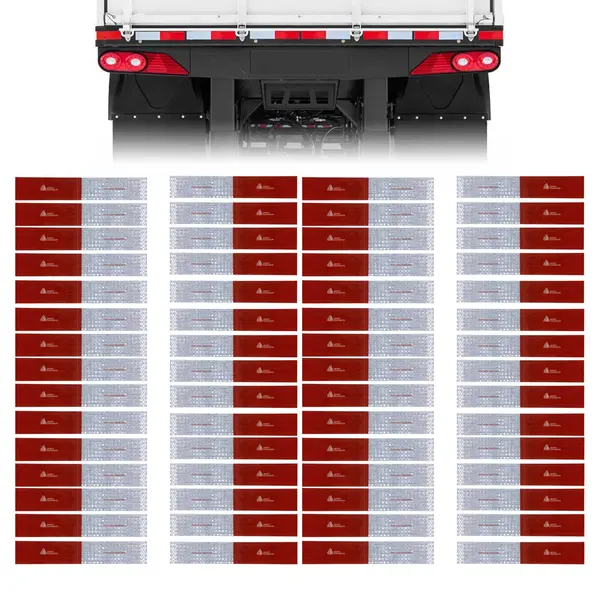 Faixa Refletiva Avery Caminhão Bau Carreta Sider KIT 60 Pç