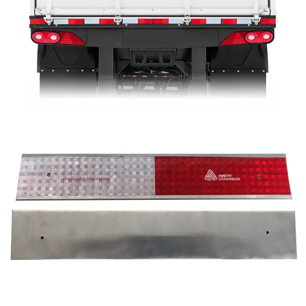 Faixa Refletiva Caminhão Avery Lateral L/d C/chapa Aluminio