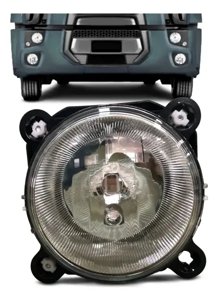Farol Alto Lado Direito Compatível Ford Cargo 1317 1319 2429 2628 2622 2629 3132 Após 2012