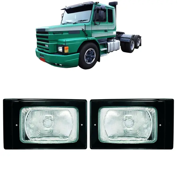 Farol Caminhão Sc 112 142 113 143 1981 a 1999 - Nino - Par