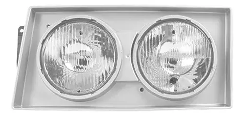 Farol Lado Esquerdo Moldura Cinza Compatível Volkswagen Titan Worker
