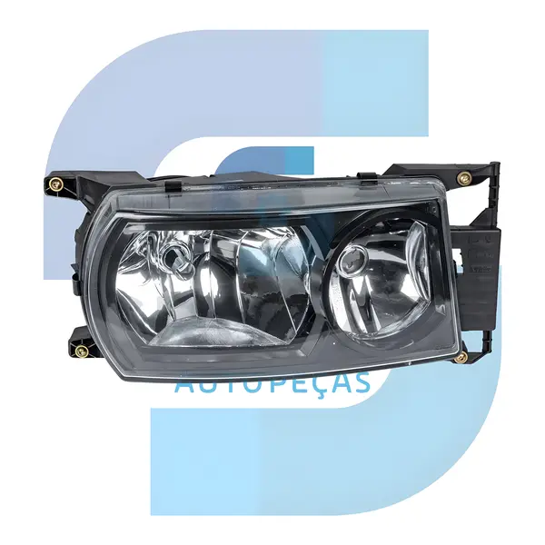 Farol MB Actros 2020 LD Drl Mascara Negra — 9618206561