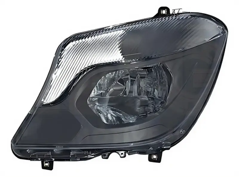 Farol Principal Esquerdo Plastico Vidro MB — 906.820.2361