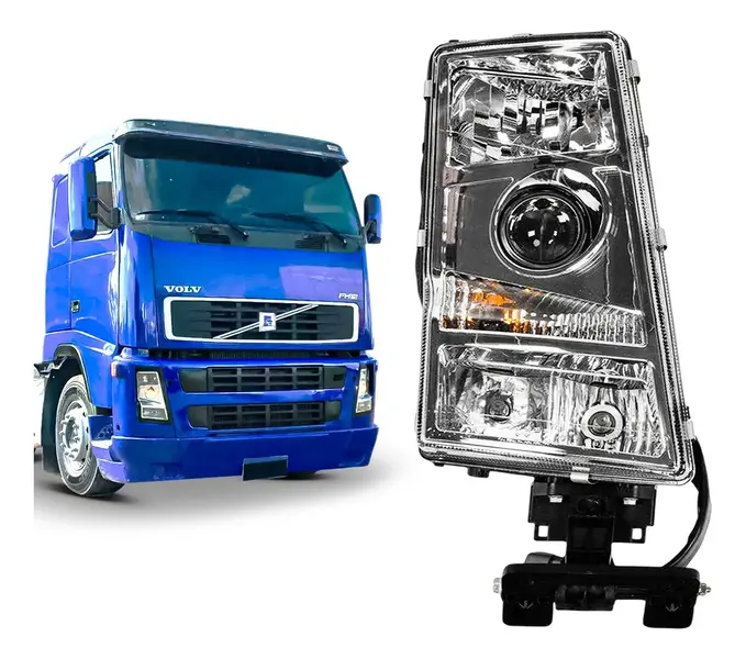 Farol Principal Lado Esquerdo Compatível Volvo FH 2004 até 2009