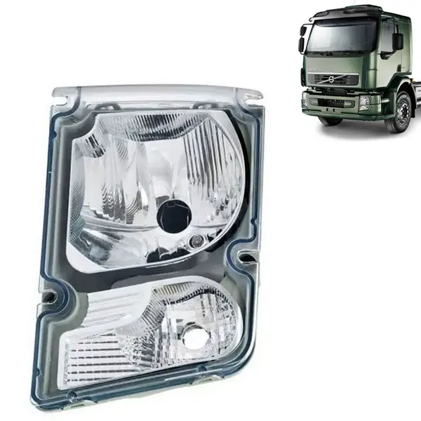 Farol Principal para Caminhão Volvo VM Até 2014 Lado Esquerdo 89210727 MK