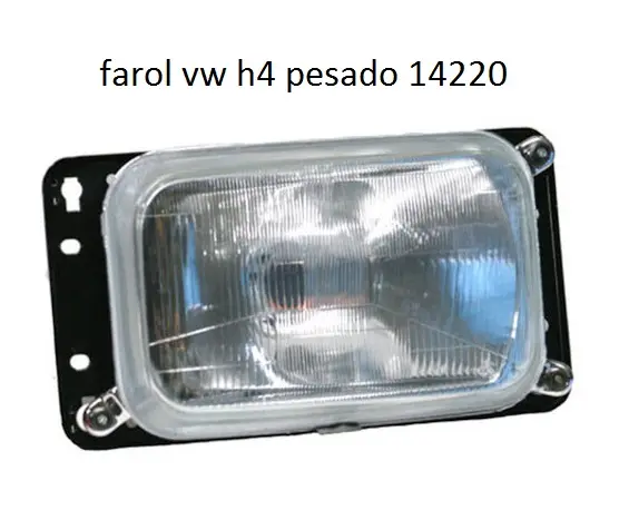Farol VW H4 Pesado 14220/14150/12140 88/89 LD