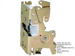 Fechadura Lat Mercedes Sprinter — 9017301135