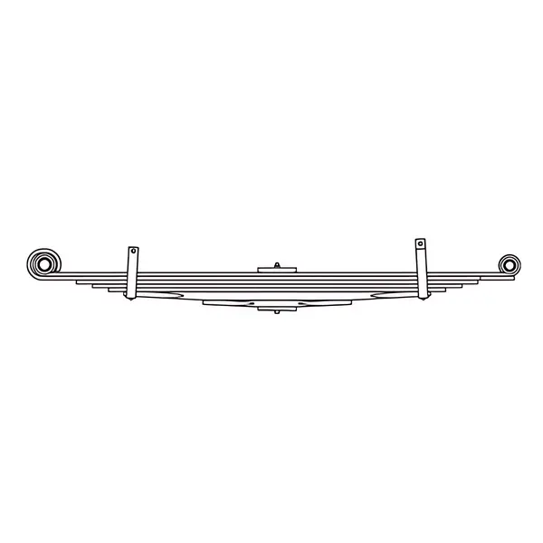 Feixe Mola Tras MB 914C 712C 1998 a 2003 — JMB0428FX