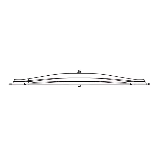 Feixe Mola Traseira para MB Axor 2640 2641 2644 — JMB2307FX