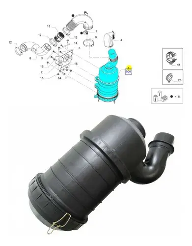 Filtro Ar para Iveco Daily 70C17 — 5801522351